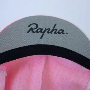 Special Edition Rapha RCC Membership Cap Pink Rapha RCC Cap Cycling Hat Pink White Black One Size Fits  main image 4